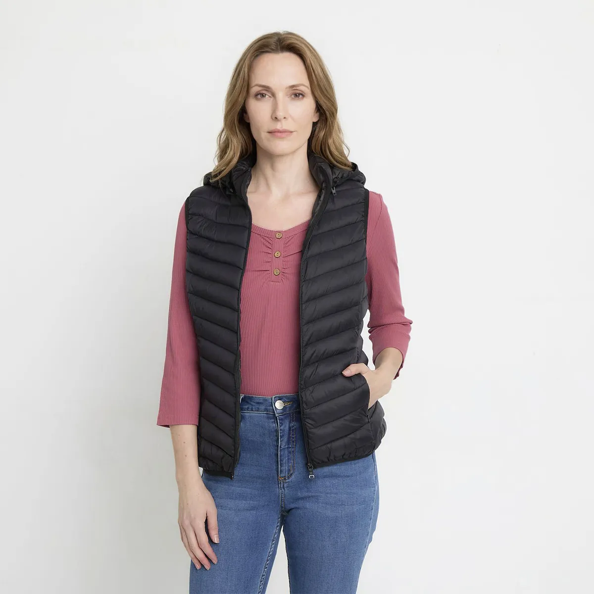 NEWPORT - Parka sin Mangas Mujer Newport