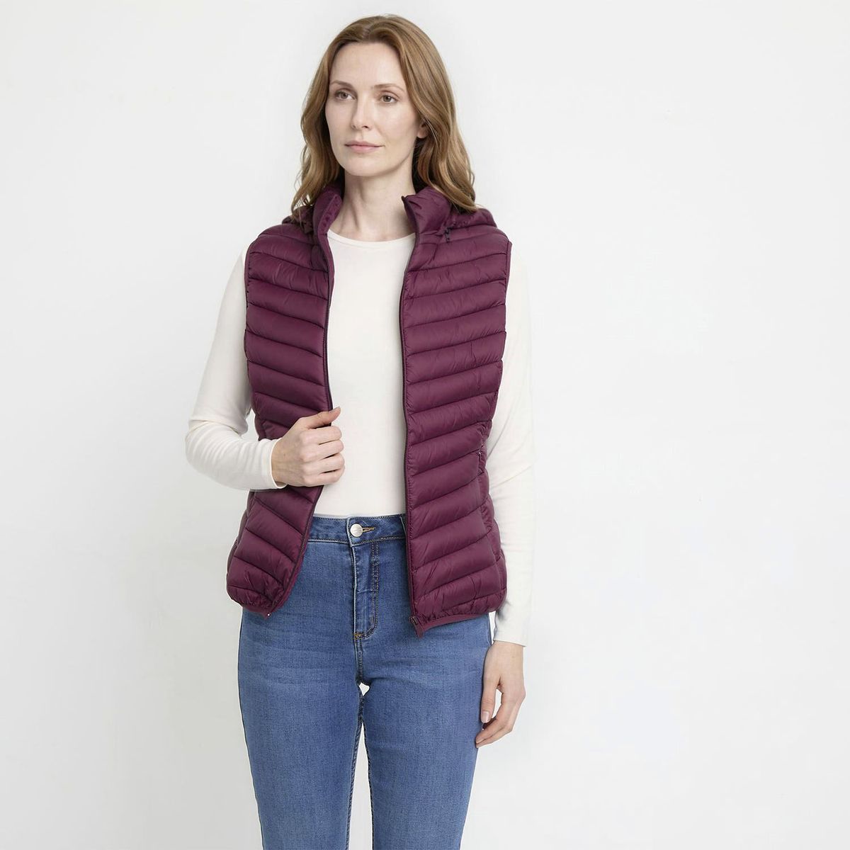 NEWPORT - Parka sin Mangas Mujer Newport