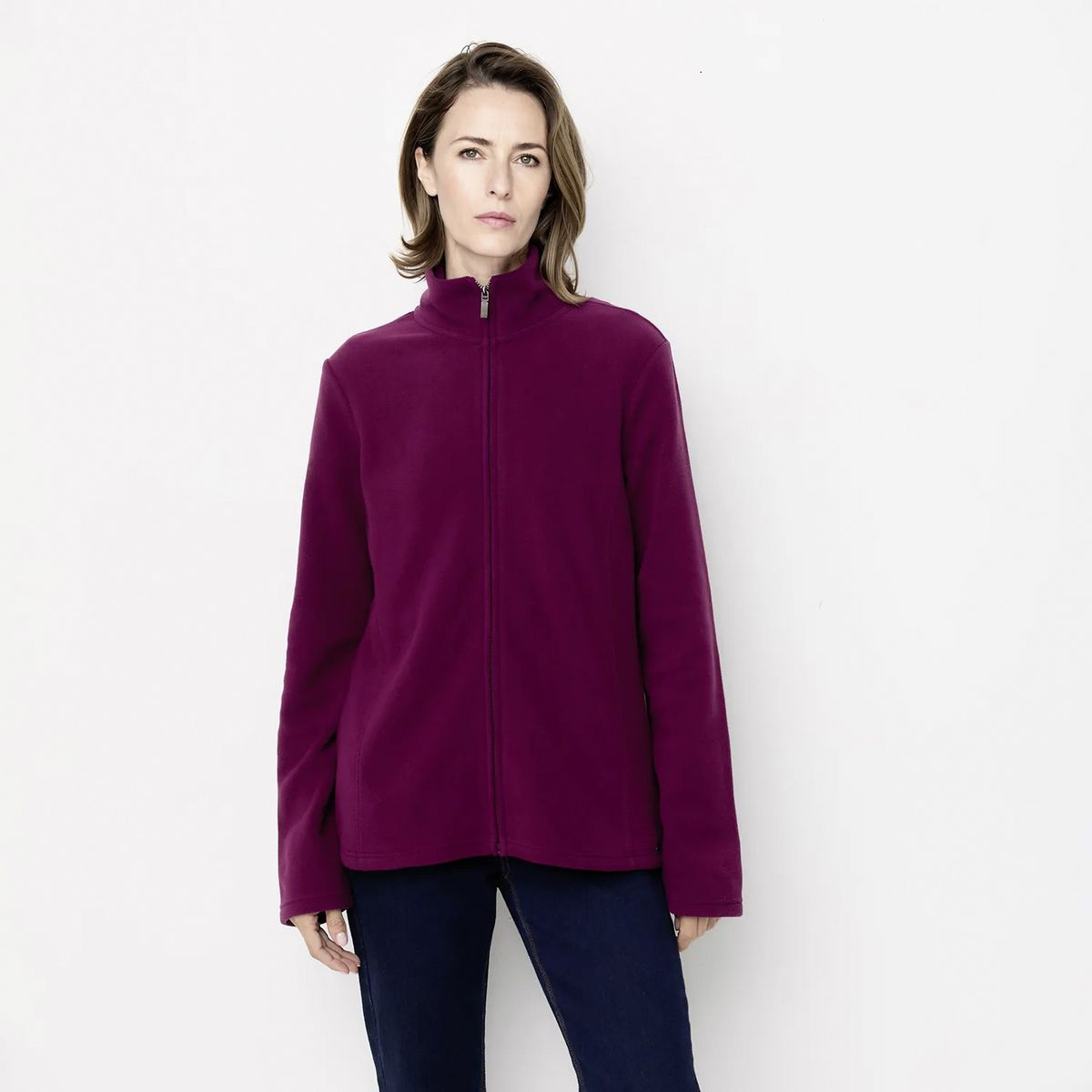 NEWPORT - Polerón Polar Básico Mujer Newport