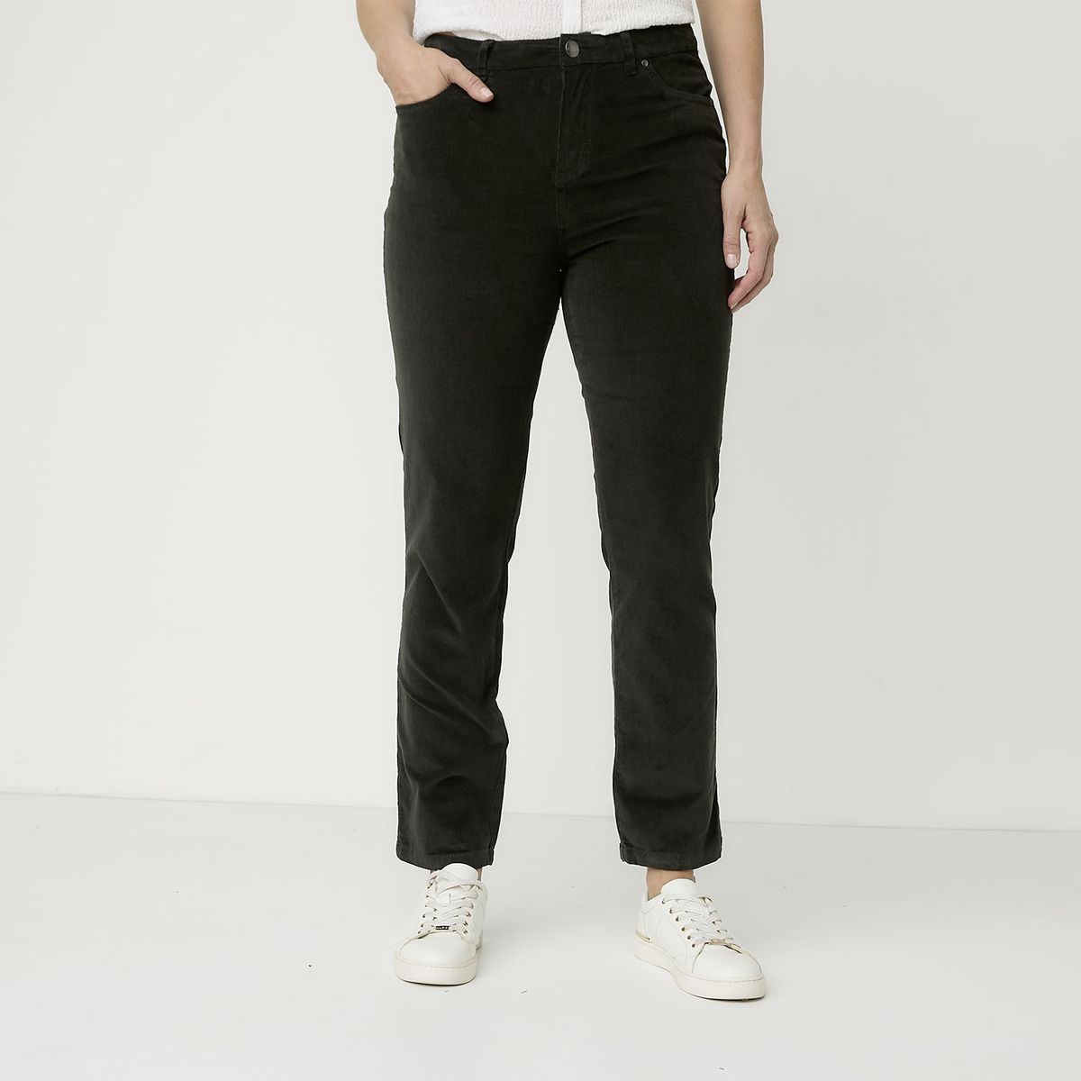 NEWPORT - Pantalón Tiro Medio Mujer Newport
