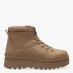 UNIVERSITY CLUB - Botín Mujer Beige