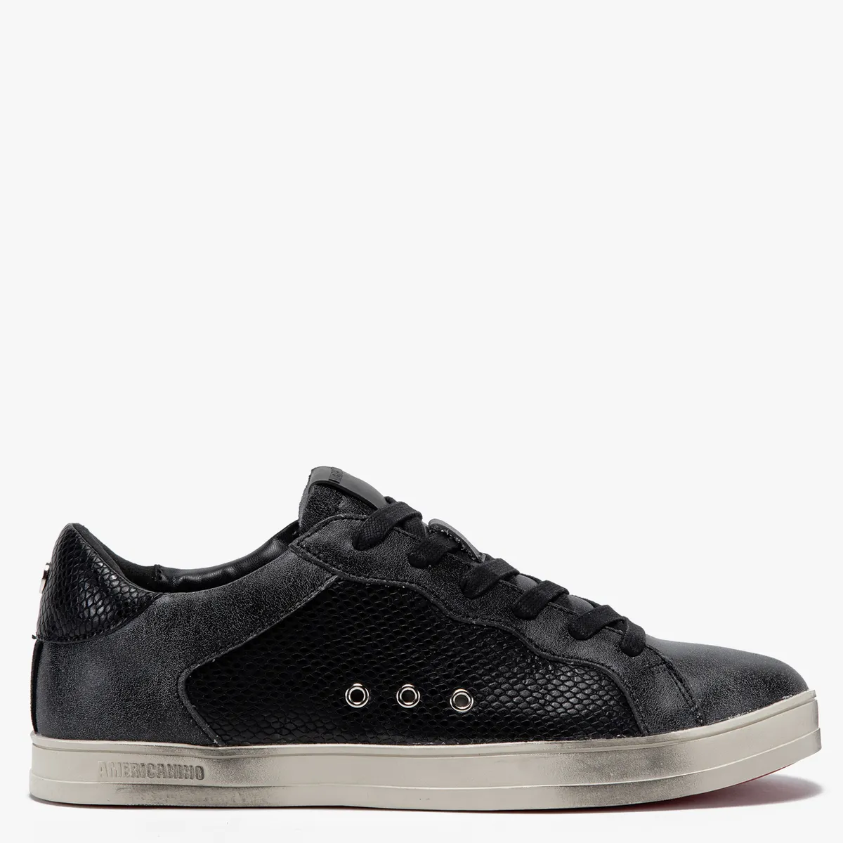 AMERICANINO - Zapatilla Urbana Mujer Cuero Americanino