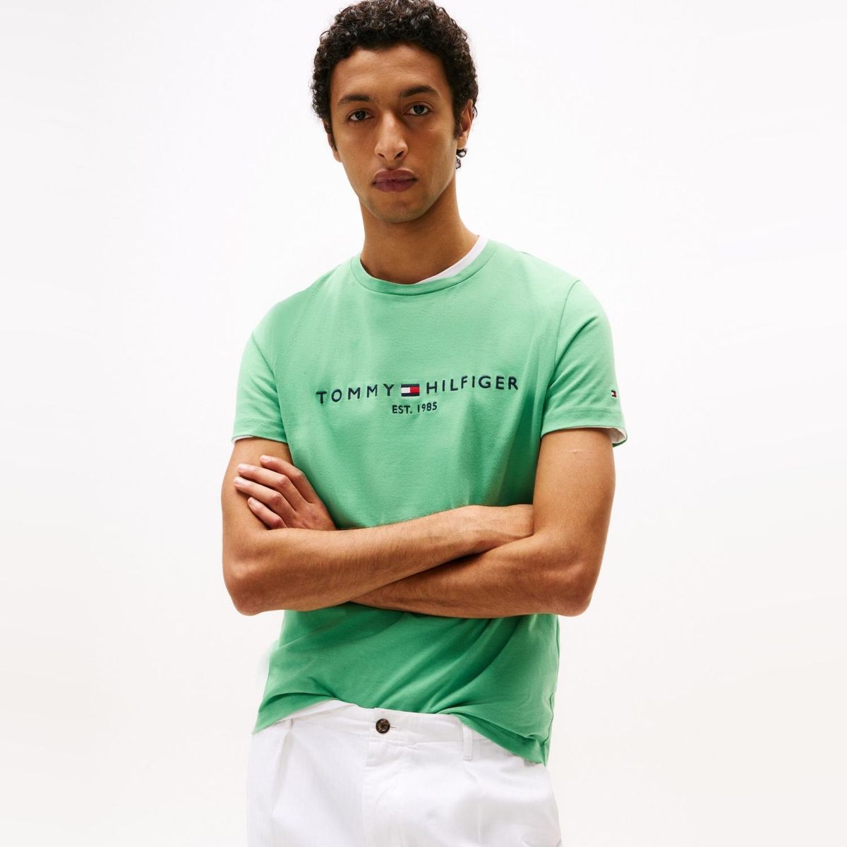 TOMMY HILFIGER - Polera Algodón Orgánico Hombre Tommy Hilfiger