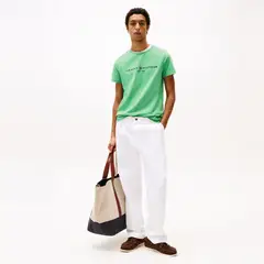 TOMMY HILFIGER - Polera Algodón Orgánico Hombre