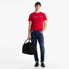 TOMMY HILFIGER - Polera Algodón Orgánico Hombre
