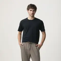 BASEMENT - Polera Hombre
