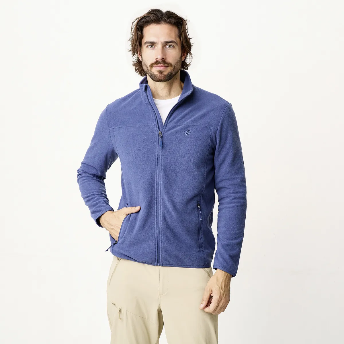 MOUNTAIN GEAR - Polar Deportivo Hombre Mountain Gear Manga Larga