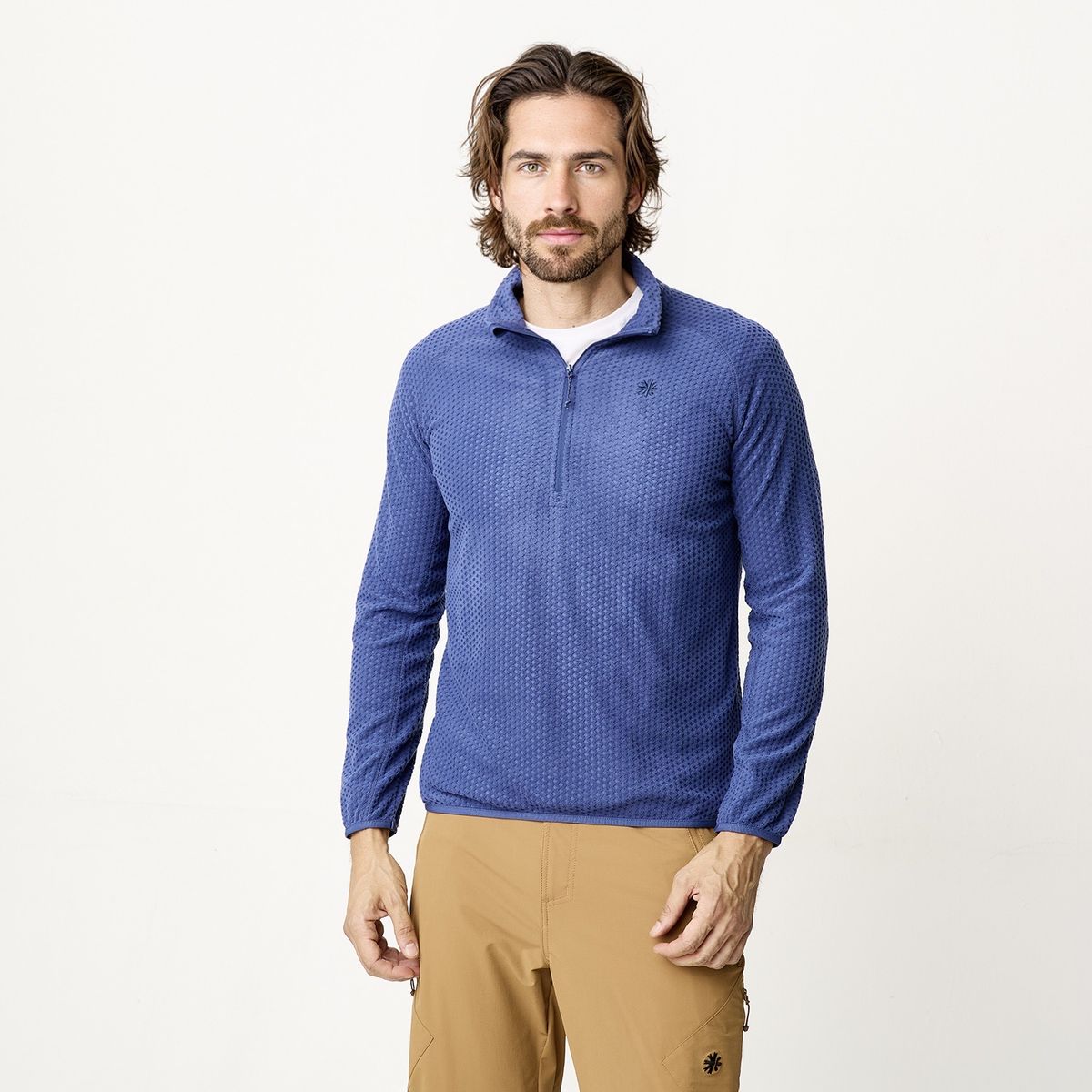 MOUNTAIN GEAR - Polar Deportivo Hombre Mountain Gear Cierre Metálico