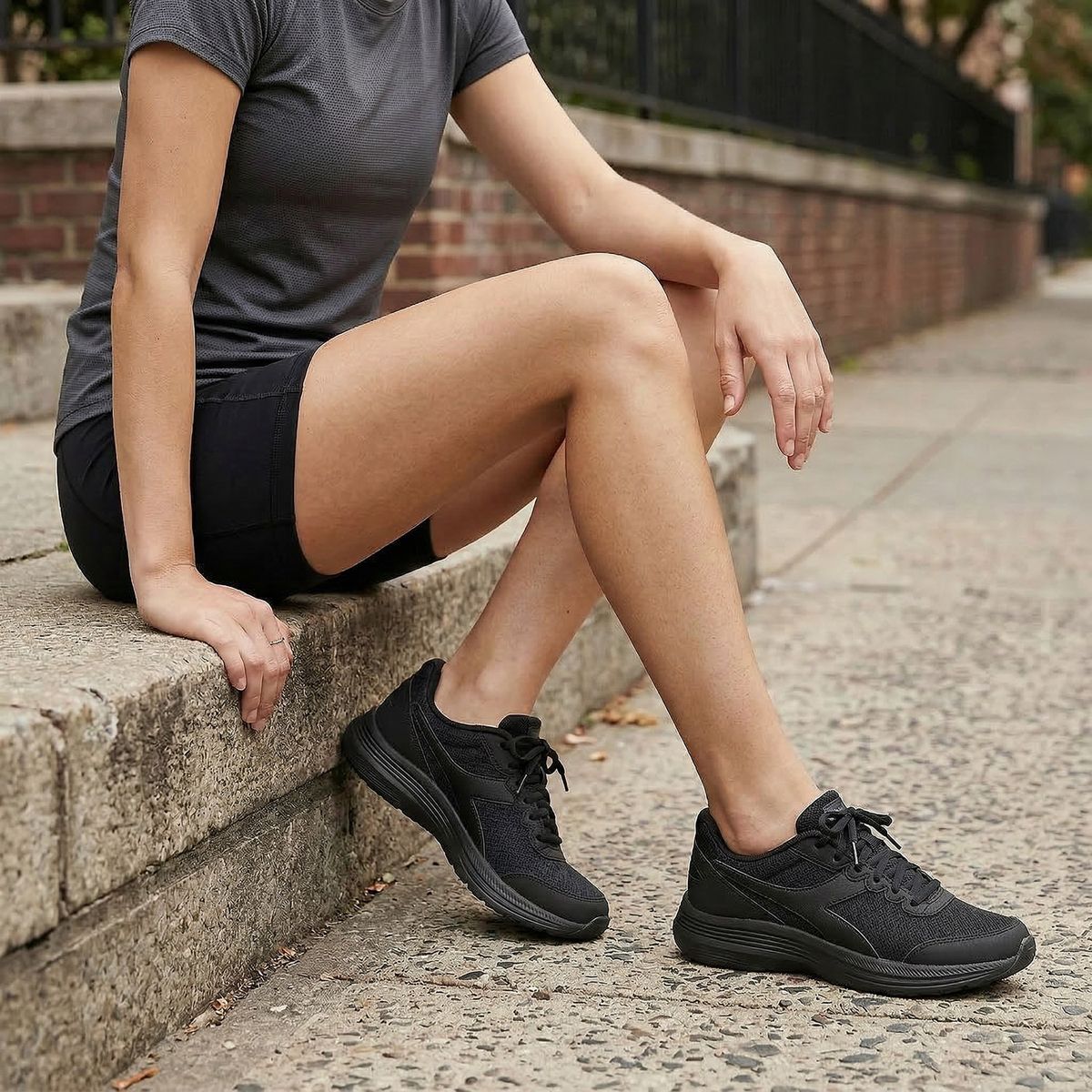 DIADORA - Eagle9 Zapatilla Running Mujer Negro Diadora