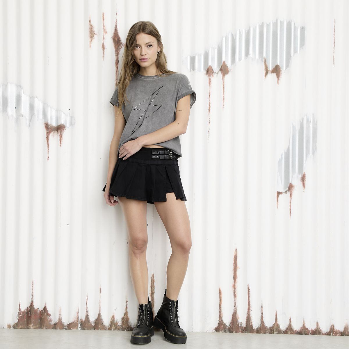 AMERICANINO - Falda Short Mujer Americanino