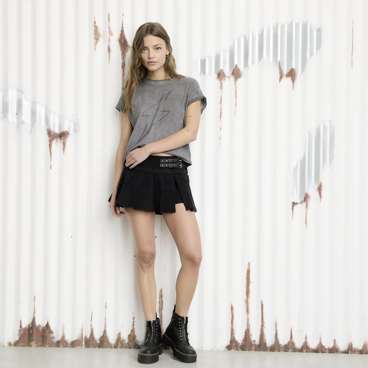 AMERICANINO - Falda Short Mujer Americanino