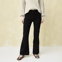 UNIVERSITY CLUB - Pantalón Regular Tiro Alto Mujer