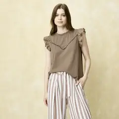 UNIVERSITY CLUB - Polera Algodón Mujer