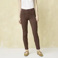 Pantalón Regular Tiro Alto Mujer