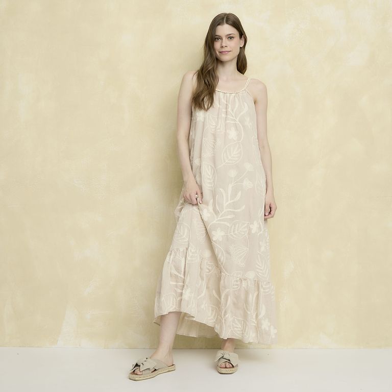 UNIVERSITY CLUB Vestido Maxi Mujer