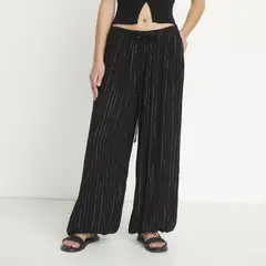 SYBILLA - Pantalón Balloon Tiro Medio Mujer