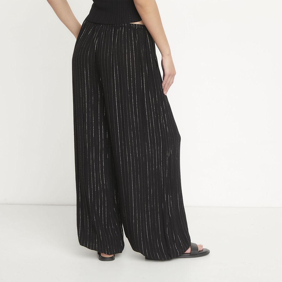 SYBILLA - Pantalón Balloon Tiro Medio Mujer Sybilla