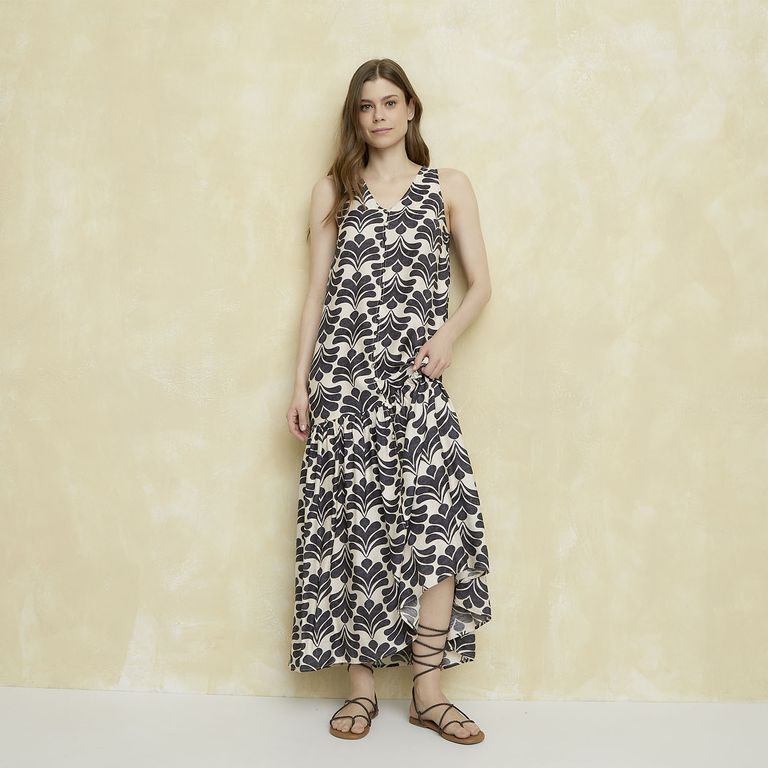 UNIVERSITY CLUB Vestido Midi Mujer