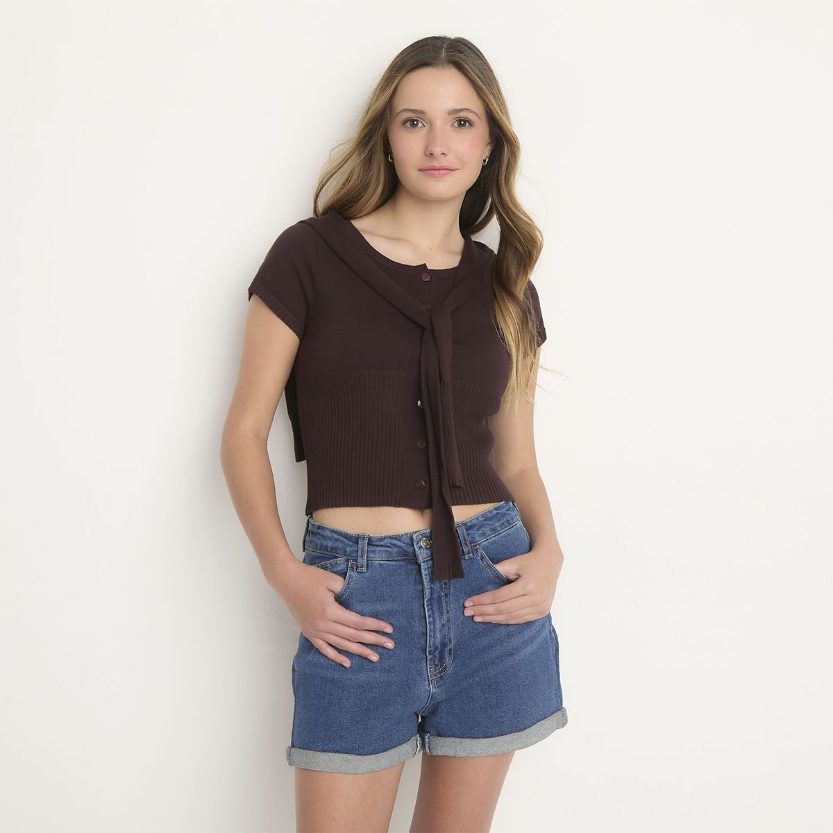 SYBILLA - Polera Polo Mujer Sybilla