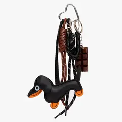 SYBILLA - Charm Accesorio Cartera Perro Salchicha Mujer