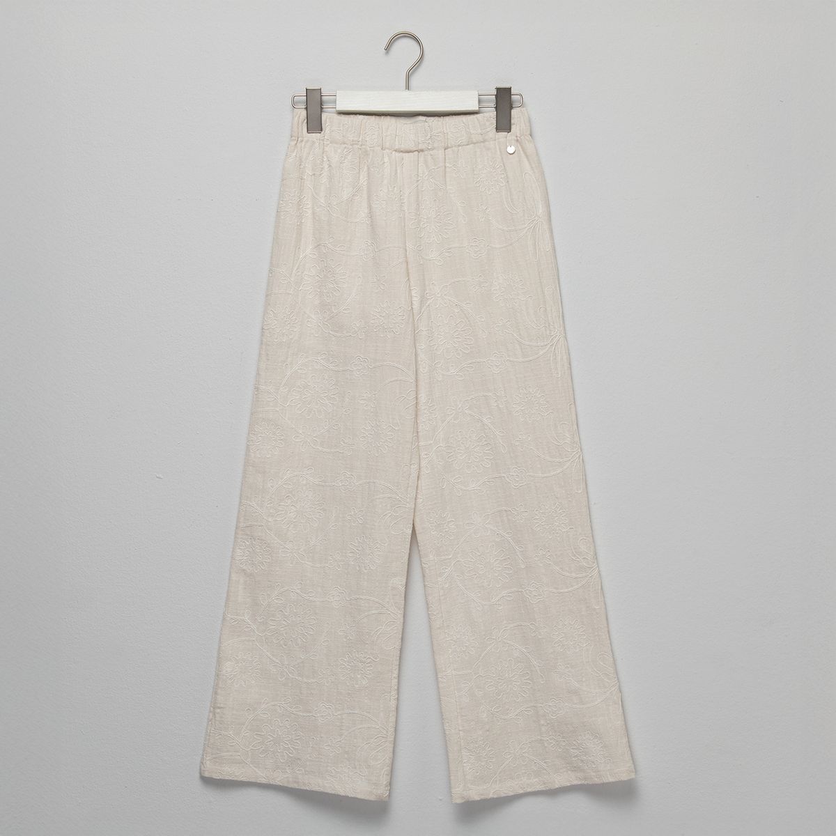 ELEVEN - Pantalón Algodón Niña Beige Eleven