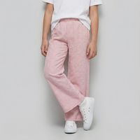 Pantalón Algodón Niña Beige