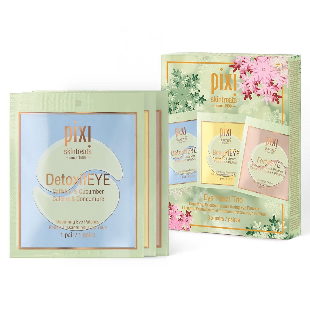 PIXI - Single Eye Patch Ornament - Holiday Pixi