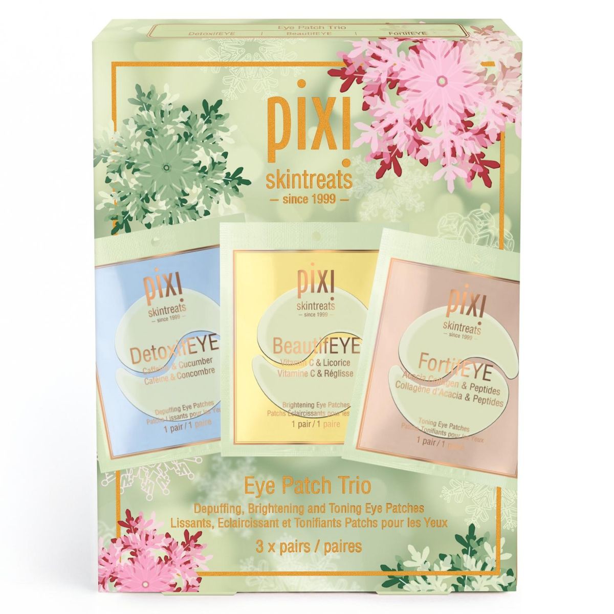 PIXI - Single Eye Patch Ornament - Holiday Pixi