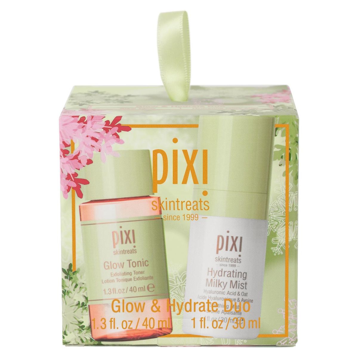PIXI - Mini Glow Tonic + Mini Milky Mist Ornament Pixi