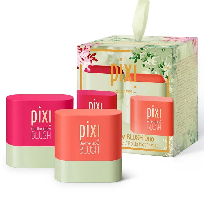  - On-The-Glow Blush Mini Duo - Holiday Pixi