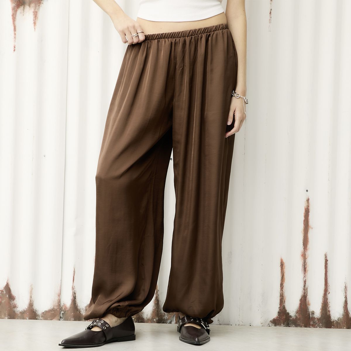 AMERICANINO - Pantalón Balloon Mujer Americanino