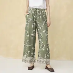 UNIVERSITY CLUB - Pantalón Regular Tiro Medio Mujer