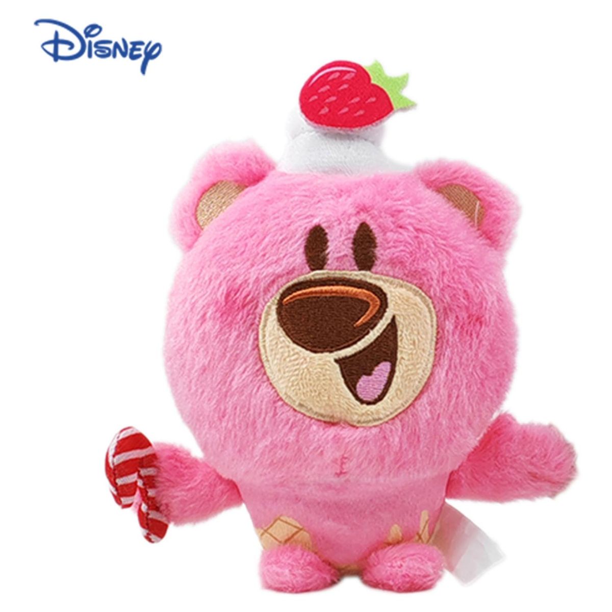 DISNEY - Peluche Munchlings Lotso Aroma Frutillas Y Crema (Pequeño)