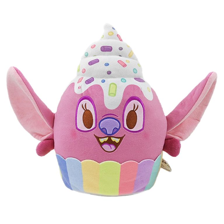 DISNEY Peluche Munchling Angel Aroma Cupcake De Frambuesa (Grande)