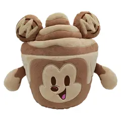 DISNEY - Peluche Munchling Mickey Aroma Rollito De Canela (Grande)
