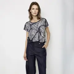 APOLOGY - Blusa Manga Corta Mujer
