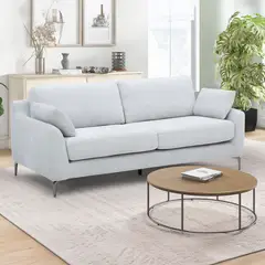 MICA - Sofá 3 Cuerpos Creta