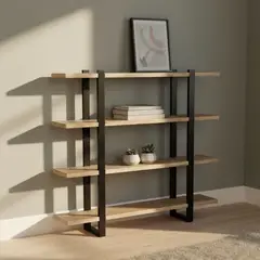 BASEMENT HOME - Estante Industrial 3 Repisas Roberta Allen