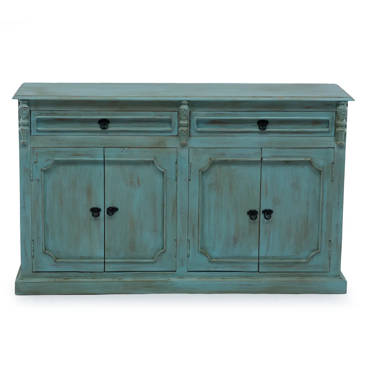 ROBERTA ALLEN - Buffet Jaipur 4 Puertas 2 Cajones Turquesa Roberta Allen