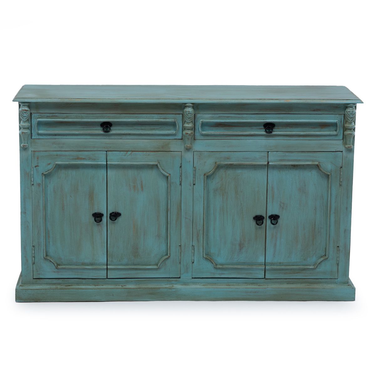 ROBERTA ALLEN - Buffet Jaipur 4 Puertas 2 Cajones Turquesa Roberta Allen