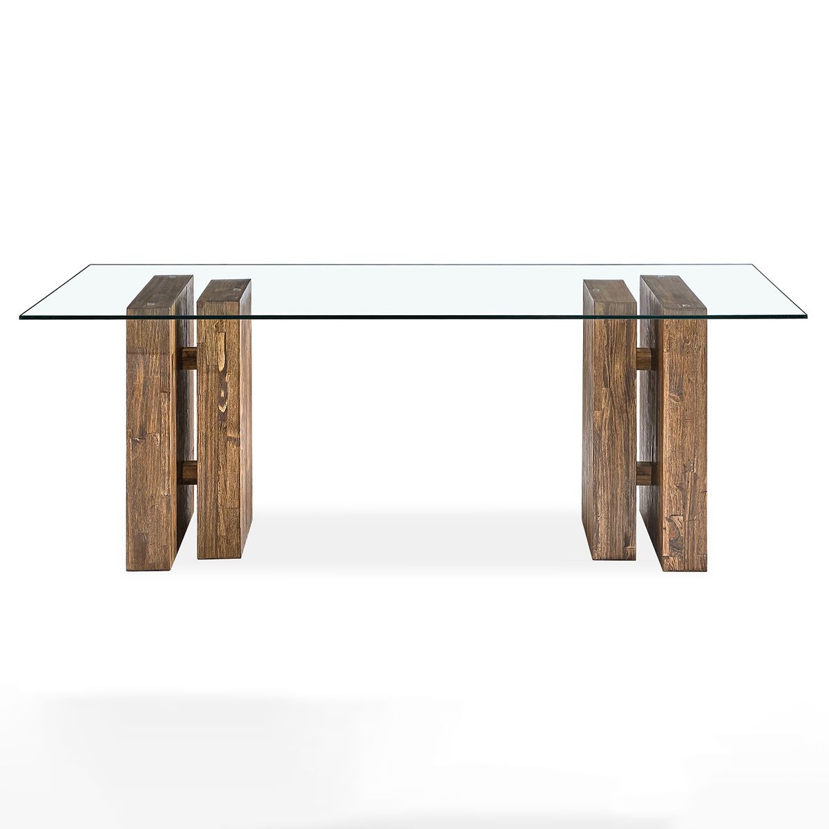 BASEMENT HOME - Mesa de Comedor Vidrio Sintra 210 cm Basement Home