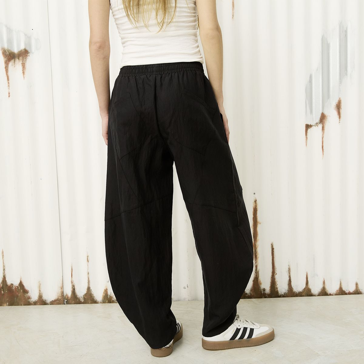 AMERICANINO - Pantalón Ballon Tiro Medio Mujer Americanino