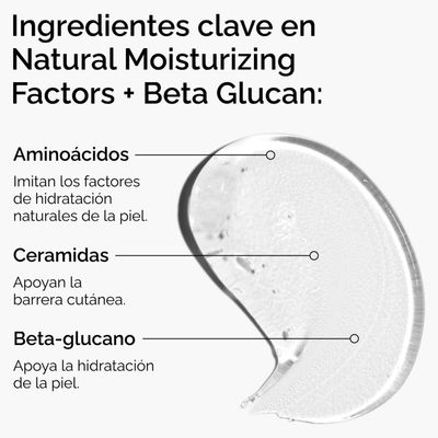 Imagen 2 del producto Crema Hidratante Natural Moisturizing con Beta Glucano - 100 ml