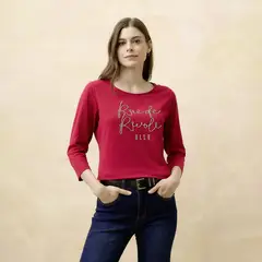 ELLE - Polera Algodón Mujer