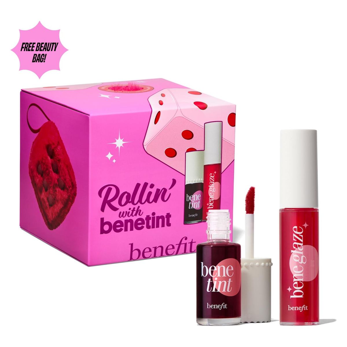 BENEFIT - Kit Rollin' With Benetint: Benetint + Beneglaze Benefit