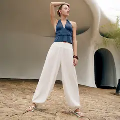 SYBILLA - Pantalón Balloon Mujer