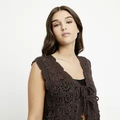 SYBILLA - Vest Tejido Mujer