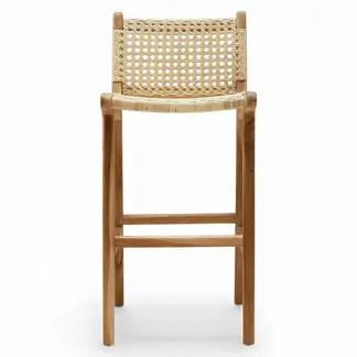 BASEMENT HOME - Silla De Bar Grand Mindi Rattan