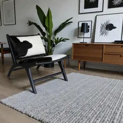 BASEMENT HOME - Sitial Grand Mindi Piel Negro