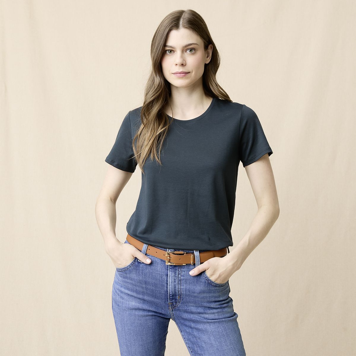 LA MARTINA - Polera Manga Corta Mujer La Martina